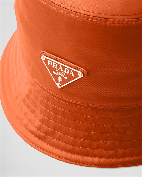 prada bucket hat xxl|orange Prada bucket hat.